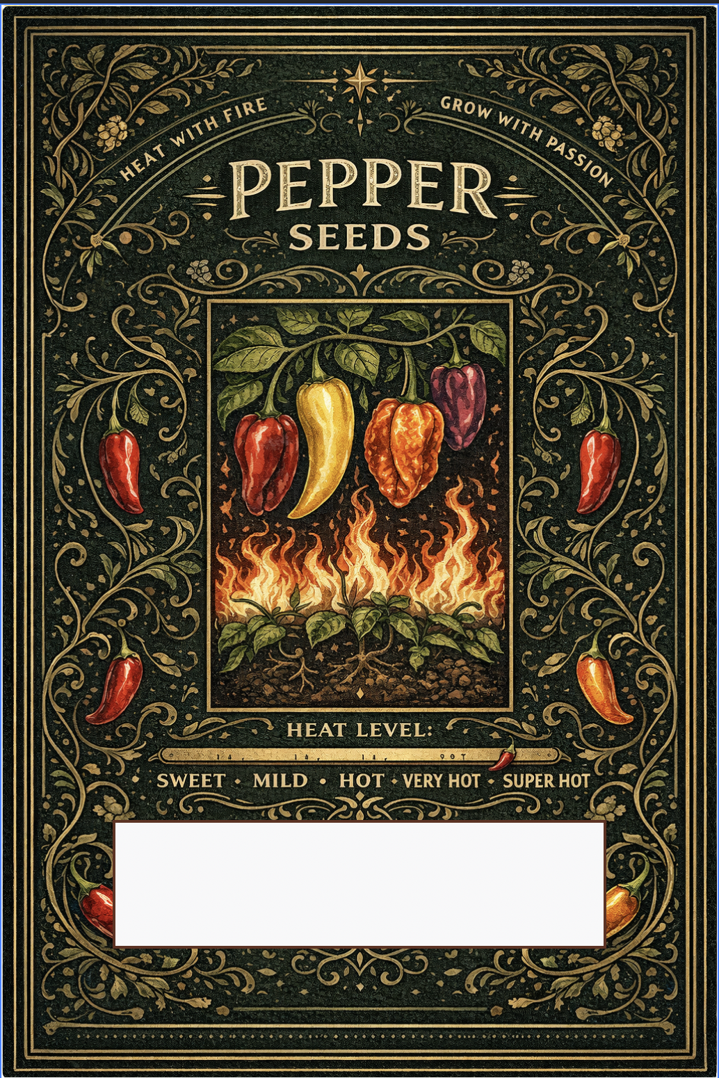 Mystery seed packet preview